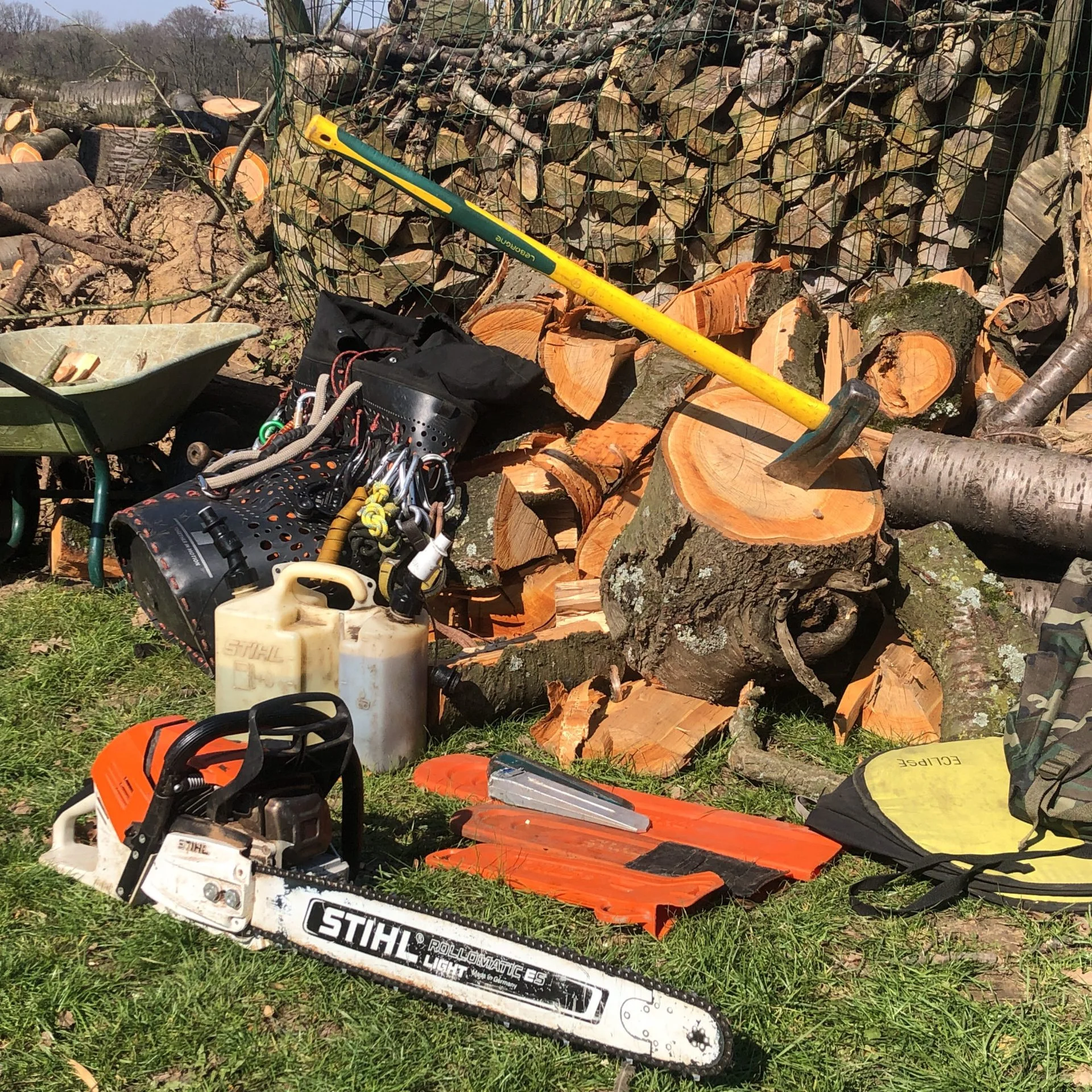 Materiel elagueur grimpeur Annecy